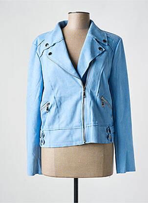 Veste casual bleu HF WOMAN COLLECTION pour femme