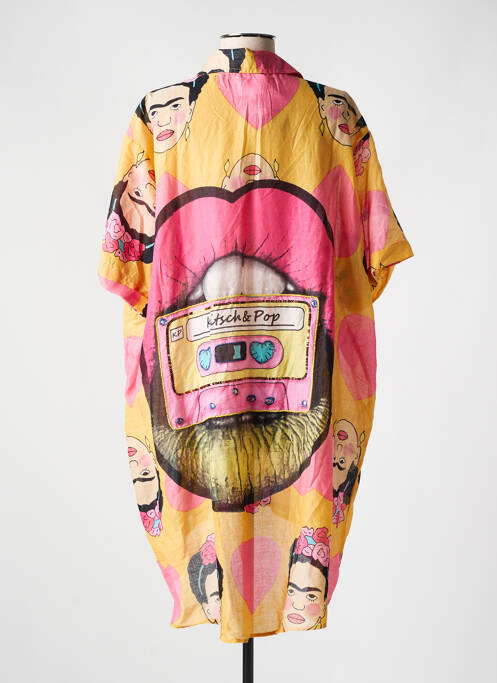 Chemisier jaune KITSCH femme