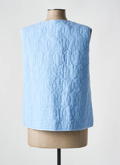 Gilet sans manche bleu SYBELLA femme