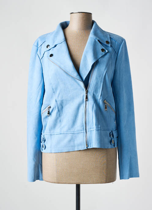 Veste casual bleu HF WOMAN COLLECTION pour femme