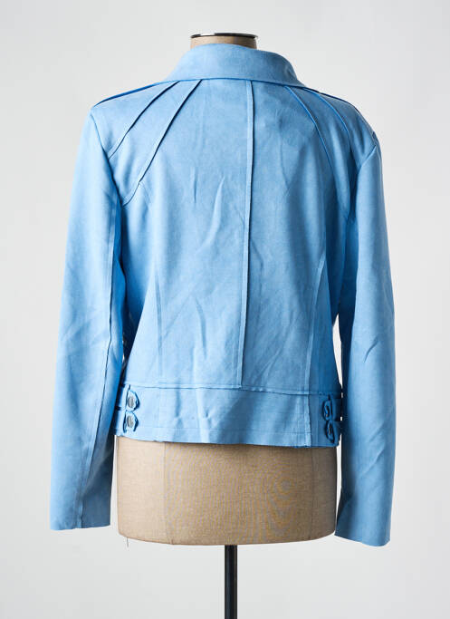 Veste casual bleu HF WOMAN COLLECTION pour femme