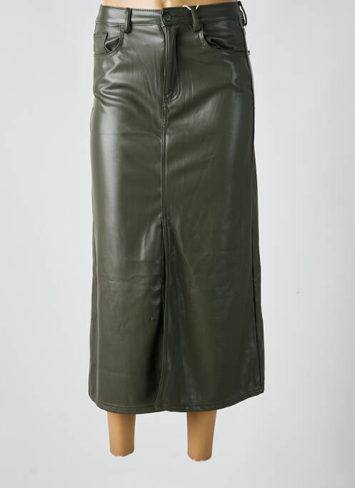 Jupe longue vert HELLO MISS pour femme