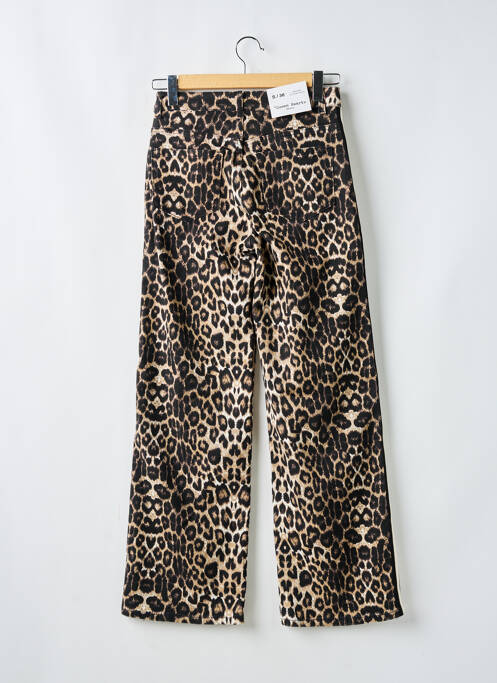 Pantalon droit beige QUEEN HEARTS pour femme