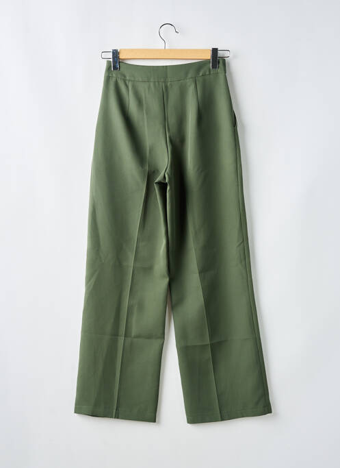 Pantalon droit vert CHARMING GIRL BY SILIA pour femme