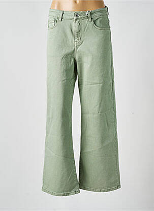 Jean coupe flare stretch taille normale vert fonce MY TINA'S femme