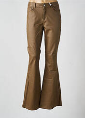 Pantalon flare marron MONDAY PREMIUM pour femme seconde vue