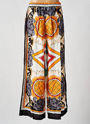 Pantalon large orange C'MELODIE pour femme seconde vue