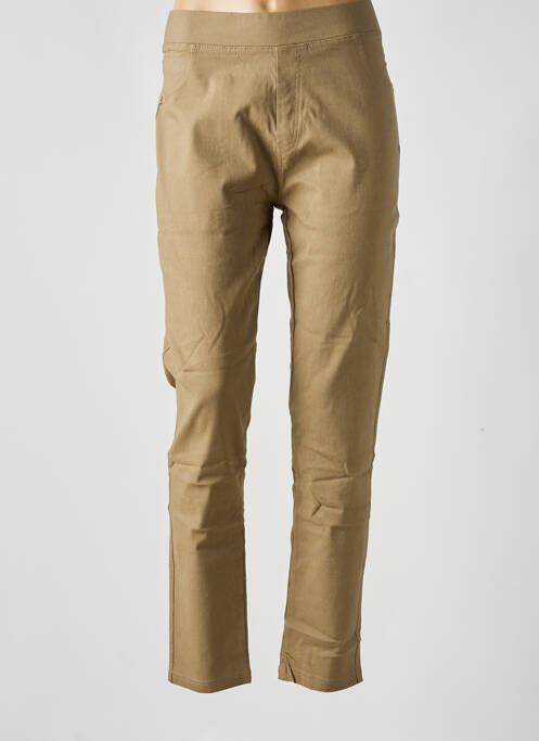 Jegging marron CHRISTY pour femme