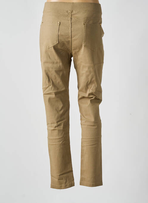 Jegging marron CHRISTY pour femme