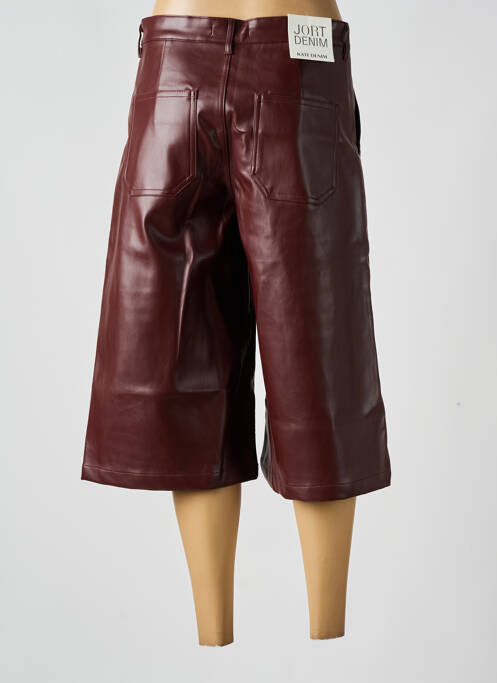 Pantacourt marron KATE DENIM femme