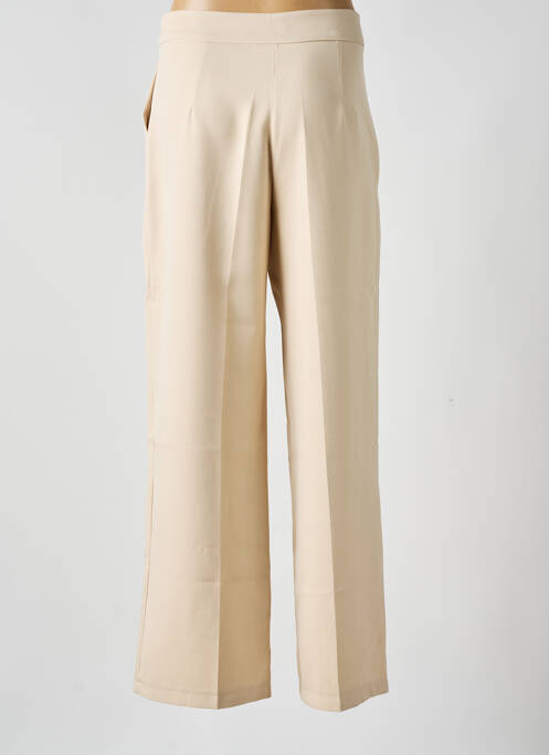 Pantalon large beige CHARMING GIRL pour femme