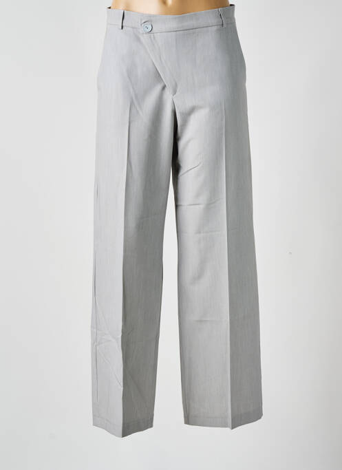 Pantalon large gris JANIS & JOHN pour femme