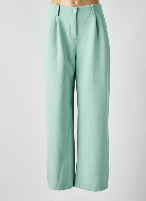 Pantalon large vert K femme