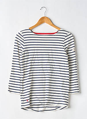 T-shirt manches longues manches longues blanc JOULES femme