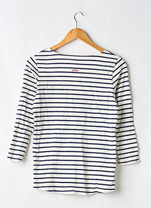 T-shirt manches longues manches longues blanc JOULES femme