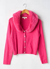 Gilet manches longues rose DERHY pour femme seconde vue