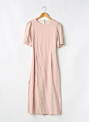 Robe longue rose GAÂLA pour femme seconde vue