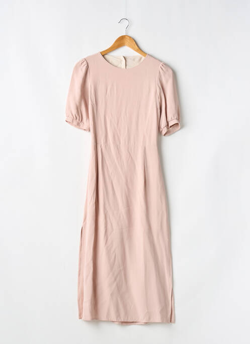 Robe longue rose GAÂLA pour femme