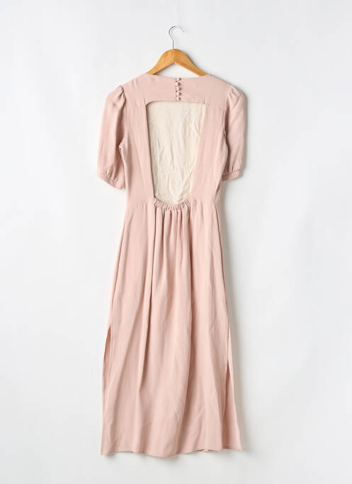 Robe longue rose GAÂLA pour femme