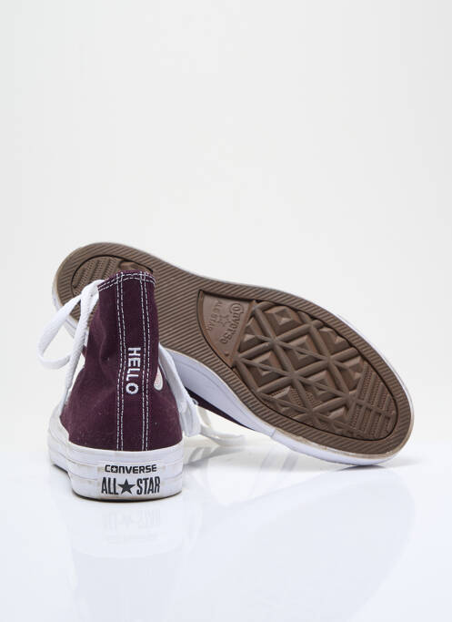 Baskets violet CONVERSE pour femme