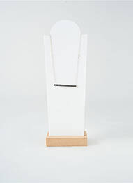 Collier matériaux métal argent TATA GISELE femme