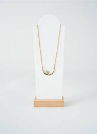 Collier ornement pierre or TATA GISELE femme