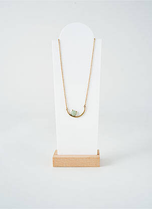 Collier ornement pierre or TATA GISELE femme