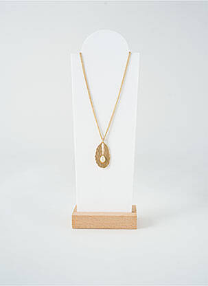 Collier ornement pierre or TATA GISELE femme
