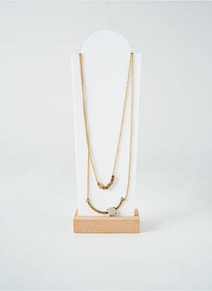 Collier ornement pierre or TATA GISELE femme