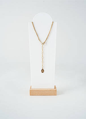 Collier ornement pierre or TATA GISELE femme
