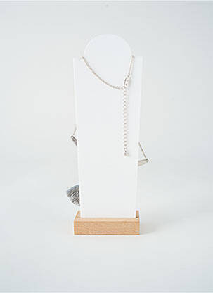 Collier matériaux métal argent TATA GISELE femme