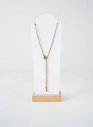 Collier ornement pierre or TATA GISELE femme