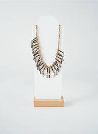 Collier ornement pierre or TATA GISELE femme