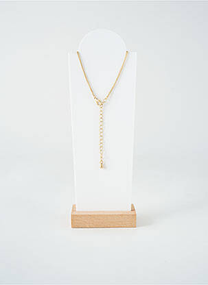 Collier ornement oxyde de zirconium or TATA GISELE femme