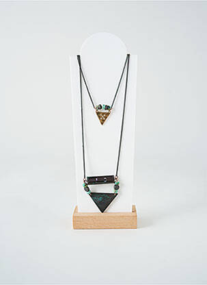 Collier ornement pierre or TATA GISELE femme
