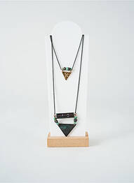Collier ornement pierre or TATA GISELE femme