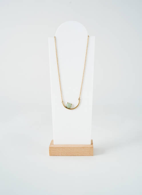 Collier ornement pierre or TATA GISELE femme