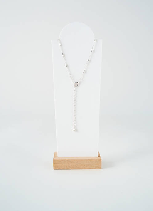 Collier matériaux métal argent TATA GISELE femme