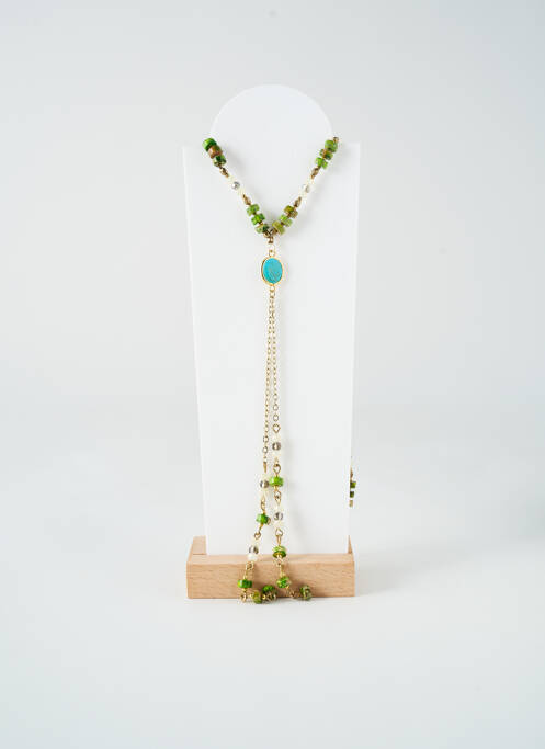 Collier vert TATA GISELE pour femme