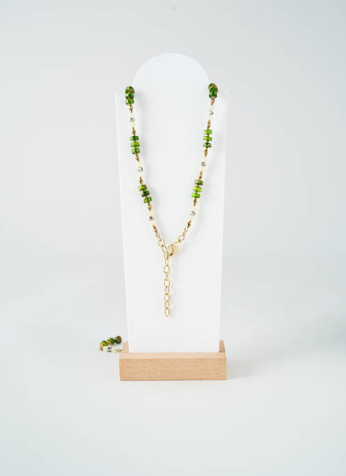 Collier vert TATA GISELE pour femme