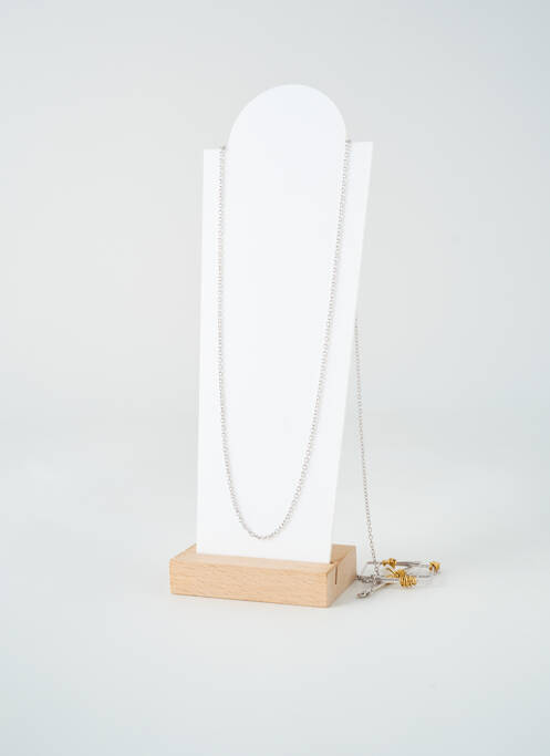 Sautoir argent TATA GISELE pour femme