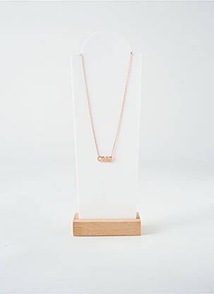 Collier matériaux métal or TATA GISELE femme