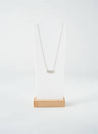 Collier matériaux métal argent TATA GISELE femme