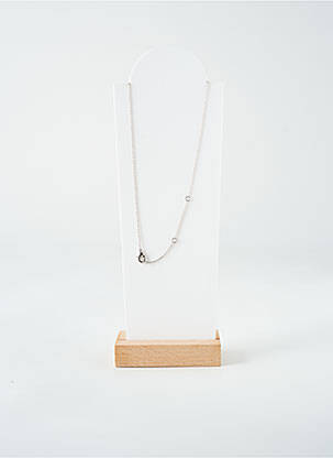 Collier matériaux métal argent TATA GISELE femme