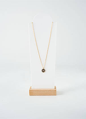 Collier ornement oxyde de zirconium or TATA GISELE femme