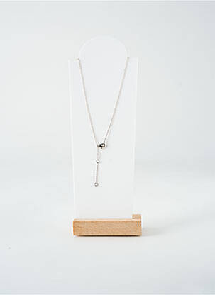Collier matériaux métal argent TATA GISELE femme