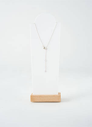 Collier matériaux métal argent TATA GISELE femme