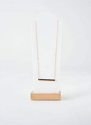 Collier matériaux métal or TATA GISELE femme