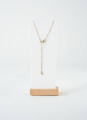 Collier matériaux métal or TATA GISELE femme