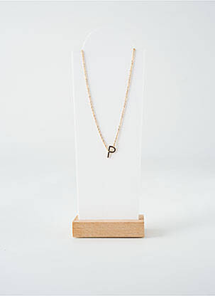 Collier matériaux métal or TATA GISELE femme